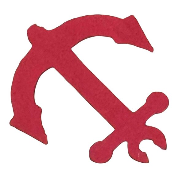 Reversible Nautical Anchor & Helm Fabric Table runner Set Of 2 Beach Lake House - Picture 11 of 11